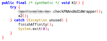 checkPNAndAdIdWrapper renamed in JADX
